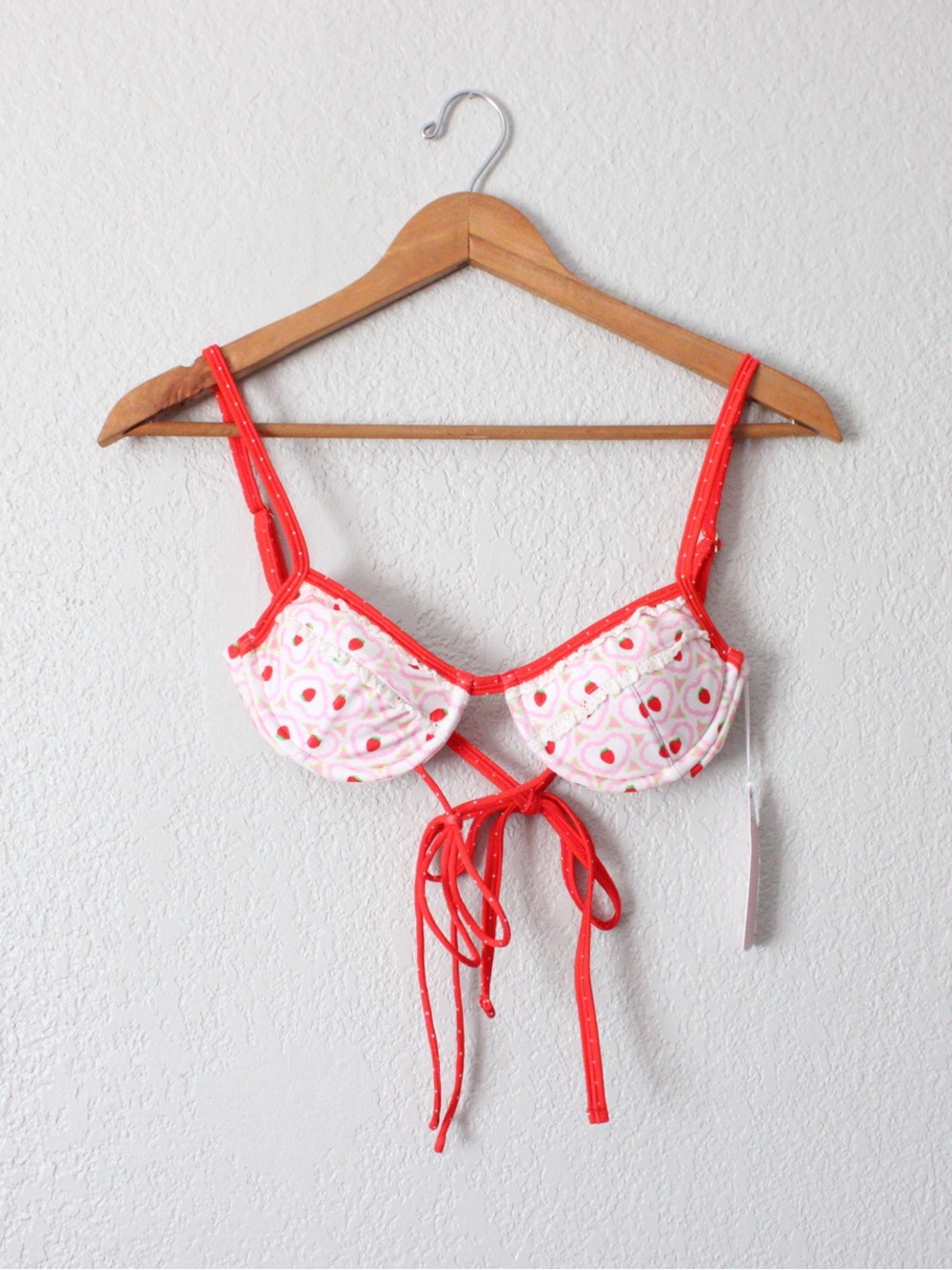 Whipped Cream Swimwear Strawberry Lane Bikini Set XS - Picture 2 of 10